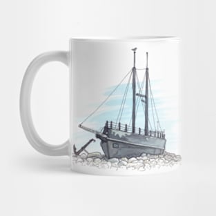 Hokitika Tambo Memorial Ship Mug